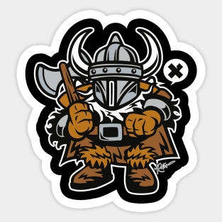 Viking The Original Hacker Hackerman Character Sticker